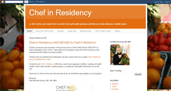 Desktop Screenshot of chefinresidency.com